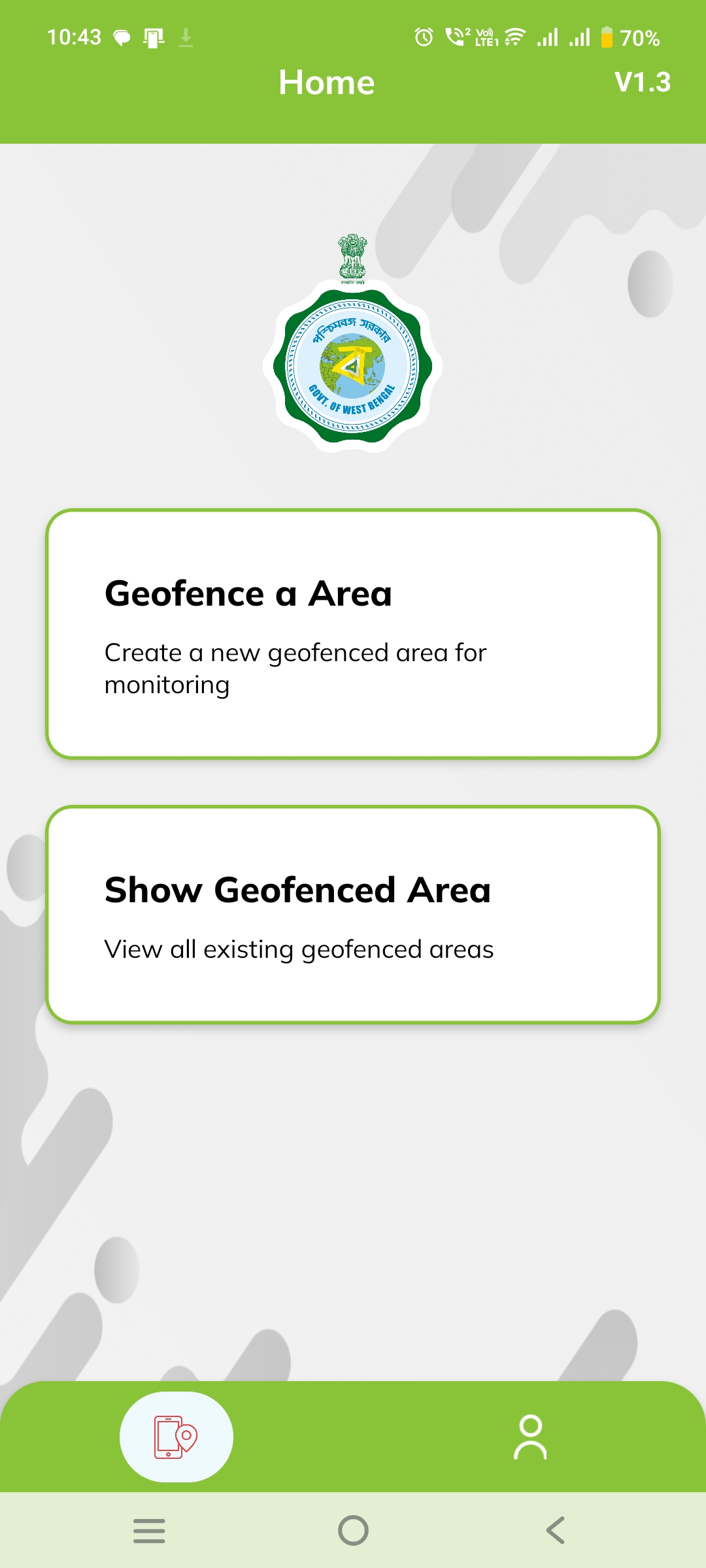 Enterprise Geofencing App mobile app screenshot 2