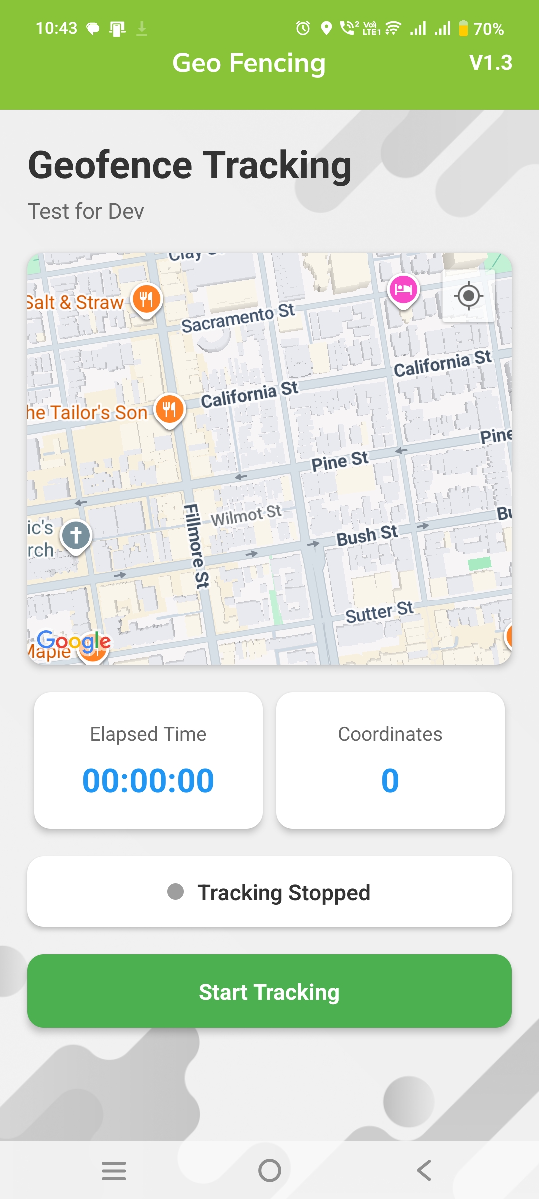 Enterprise Geofencing App mobile app screenshot 3