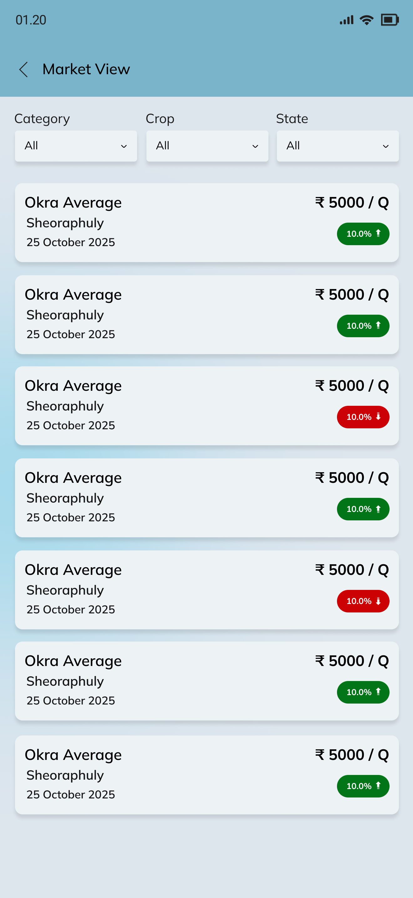 smart-farming Ecosystem mobile app screenshot 3
